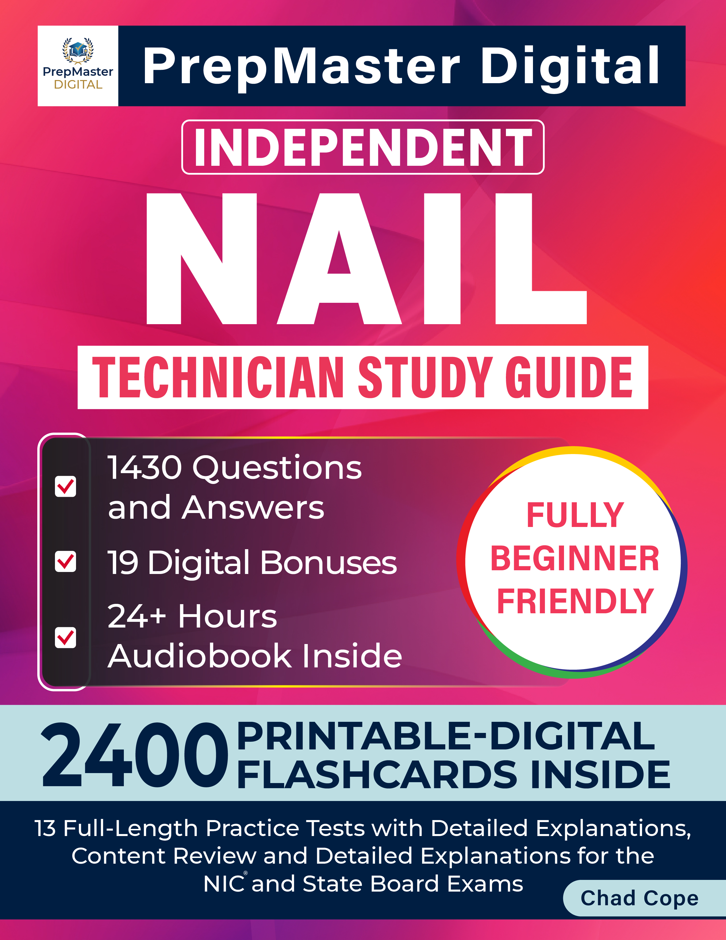 Independent Nail Technician Study Guide — book cover